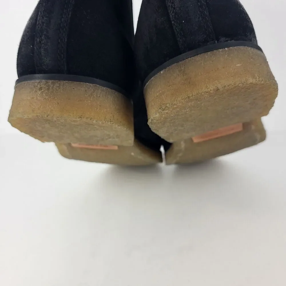 Allsaints Chelsea Boots Slip On Suede Leather